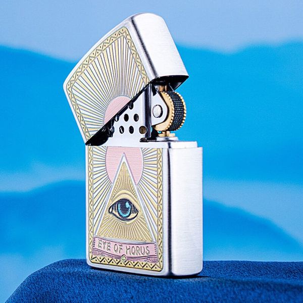 Bật lửa xăng đá Zorro hình con mắt của Horus bản giới hạn Z2-1130