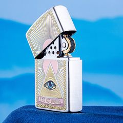 Bật lửa xăng đá Zorro hình con mắt của Horus bản giới hạn Z2-1130