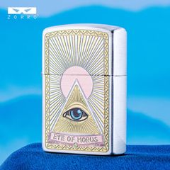 Bật lửa xăng đá Zorro hình con mắt của Horus bản giới hạn Z2-1130