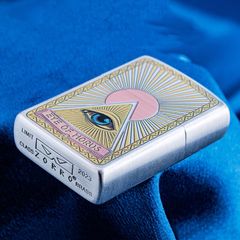 Bật lửa xăng đá Zorro hình con mắt của Horus bản giới hạn Z2-1130