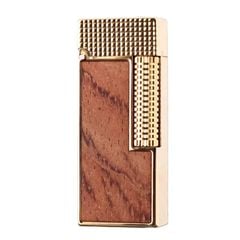 Bật lửa xăng đá chính hãng Zorro sơn mài đen dáng nhỏ Z728