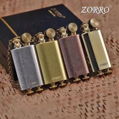 Bật lửa  Zorro mini cổ điển chụp bấc Z770