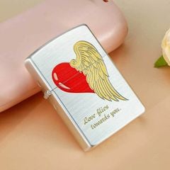 Bật lửa xăng đá Zorro chủ đề trái tim Z2-1154