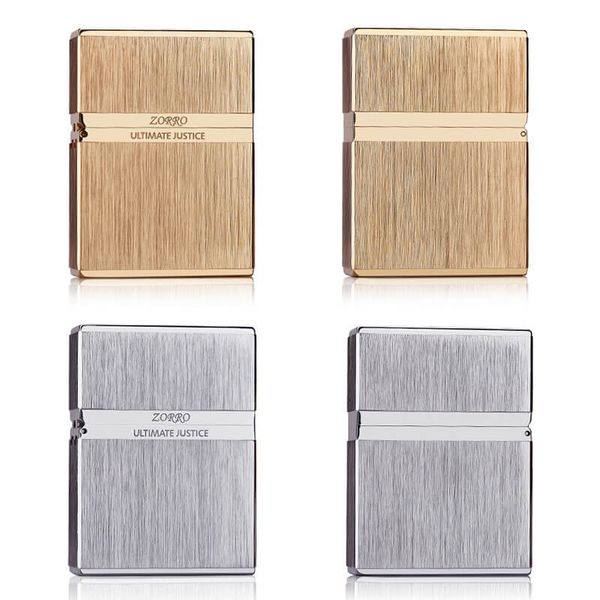 Bật lửa xăng đá chính hãng Zorro vỏ dày vân xước ZL7