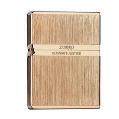 Bật lửa xăng đá chính hãng Zorro vỏ dày vân xước ZL7