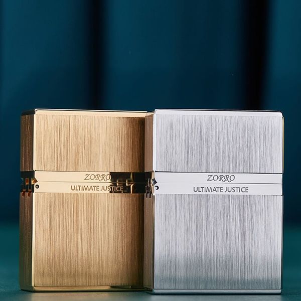 Bật lửa xăng đá chính hãng Zorro vỏ dày vân xước ZL7
