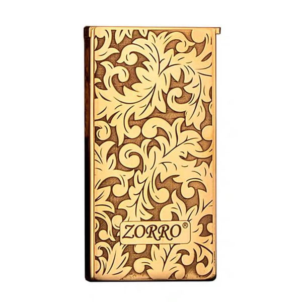 Bật lửa xăng đá chính hãng Zorro cần gạt nắp trượt Z739