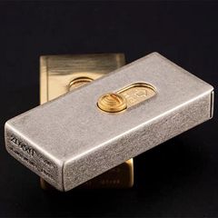 Bật lửa xăng đá chính hãng Zorro cần gạt nắp trượt Z739