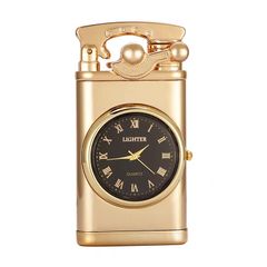 Bật lửa khò cần gạt kèm đồng hồ DCT05