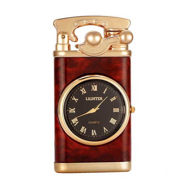 Bật lửa khò cần gạt kèm đồng hồ DCT05