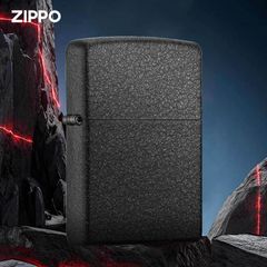 Bật lửa zippo chính hãng sơn mài đen Z01
