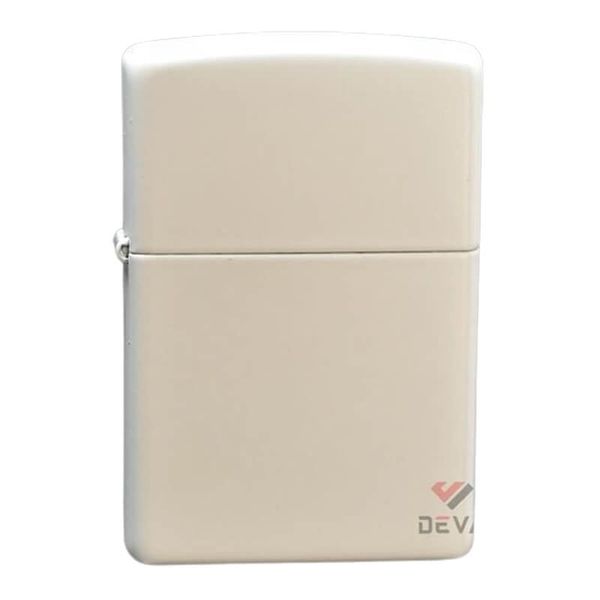 Zippo sơn trắng trơn ZT05