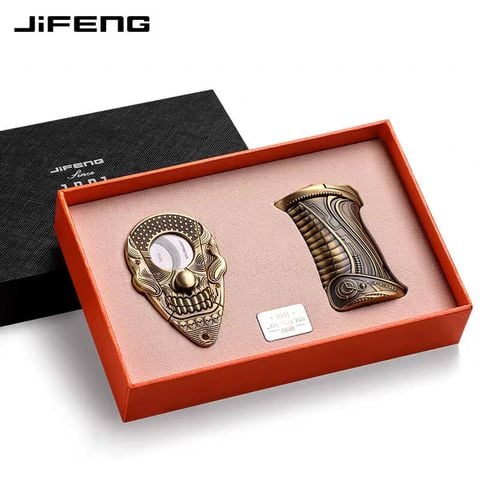 Sét bật lửa và dao cắt 2 món Jifeng TZ 005