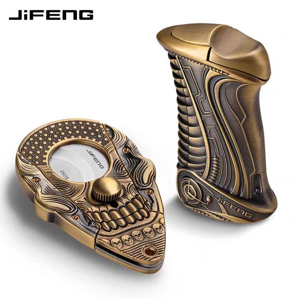 Sét bật lửa và dao cắt 2 món Jifeng TZ 005