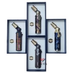 Bật lửa Jobon khò đại 1 tia cổ xoay 360° linh hoạt có khóa gas chế độ rảnh tay ZB-189