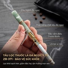 Tẩu đá ngọc xanh dùng cho các loại thuốc Zobo ZB 371