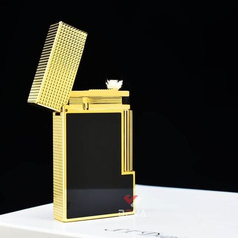 Dupont Xăng Đá Sơn Mài Nắp Vân Kim Cương D65-DX