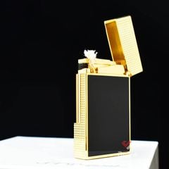 Dupont Xăng Đá Sơn Mài Nắp Vân Kim Cương D65-DX