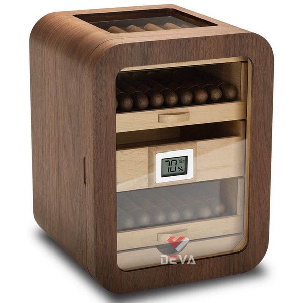 Hộp ủ xì gà 5 tầng gỗ tuyết tùng 110 điếu HC110