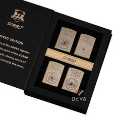 Set Bật Lửa Zorro Tứ Đại Thần Thú Cổ Đại Bản Giới Hạn Z151