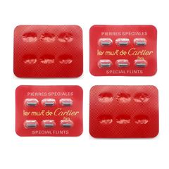 Đá lửa chính hãng Cartier 6 viên special flints DCA