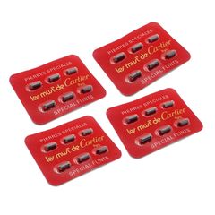 Đá lửa chính hãng Cartier 6 viên special flints DCA