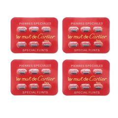 Đá lửa chính hãng Cartier 6 viên special flints DCA