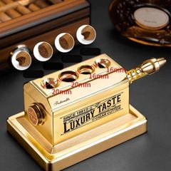 Set Phụ Kiện Xì Gà (Cigar) Jifeng Luxury Gold 5 Món – Đẳng Cấp Quý Tộc