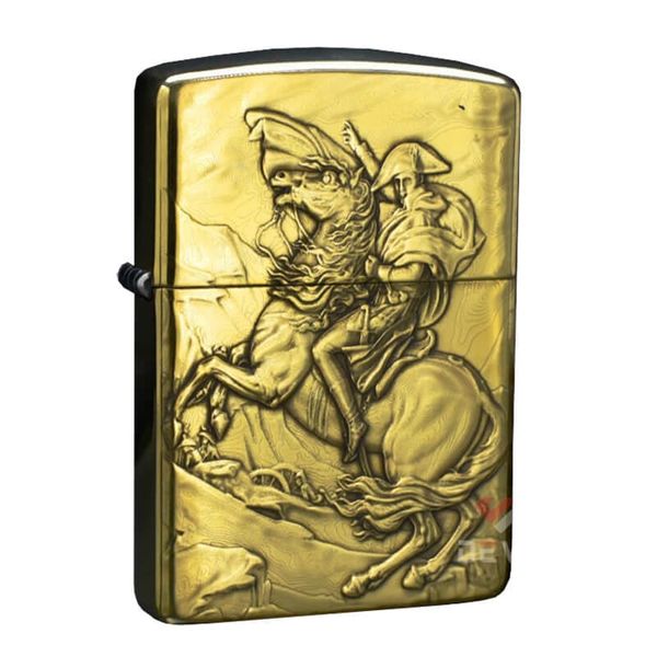 Zippo Armor Khắc Hoàng Đế Pháp Napoléon Bonaparte ZD52