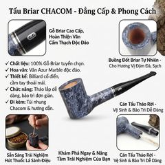 Tẩu Chacom Atlas marbre N155A