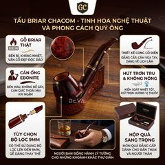 Tẩu gỗ chacom Montbrillant R04