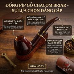 Tẩu gỗ chacom Montbrillant R04