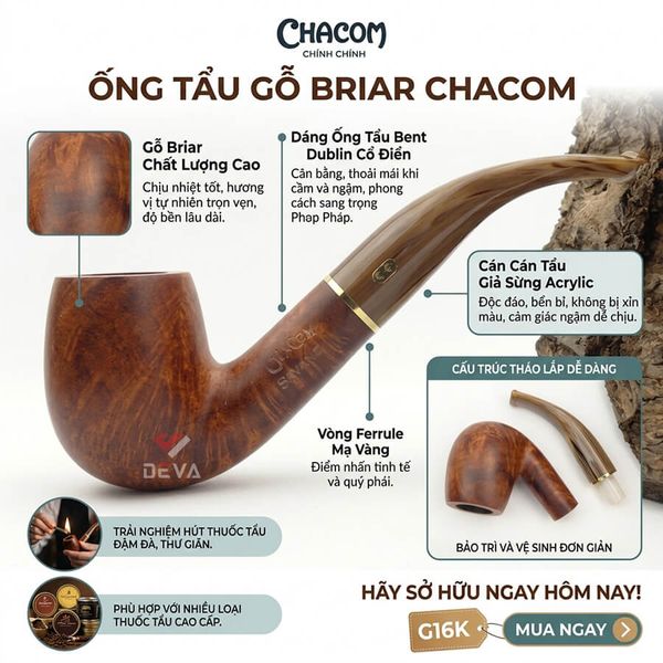 Tẩu Chacom Savane N42S