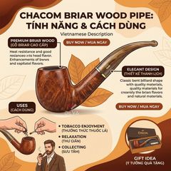 Tẩu Chacom Savane N42S