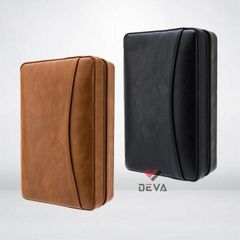 Bao da đựng Cigar 4 điếu Lubinski/Cohiba kèm bật lửa và dao cắt T116