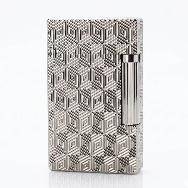Bật lửa ST Dupont Hong Kong ô vuông đẹp D98