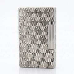 Bật lửa ST Dupont Hong Kong ô vuông đẹp D98