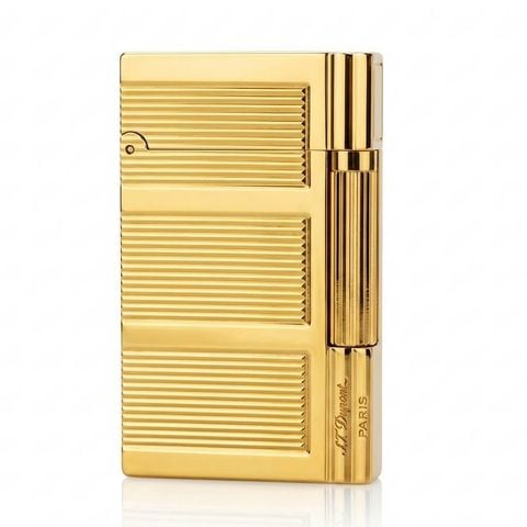 Bật lửa Dupont vàng kẻ ngang D104