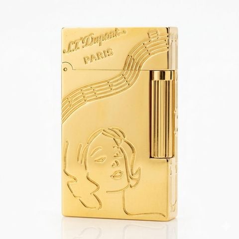 Bật lửa ST Dupont khắc ảnh nàng ca sĩ D221