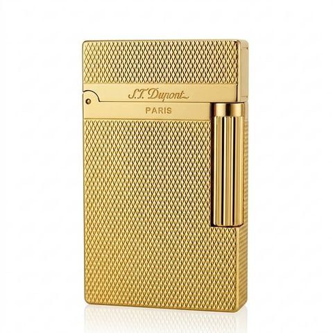Bật lửa Dupont ô vuông chéo nhỏ D108