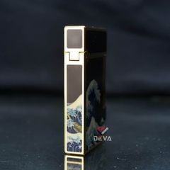 Dupont Hồng Kông Sơn Mài Chủ Đề Bức Tranh Sóng Lừng Ở Kanagawa D213