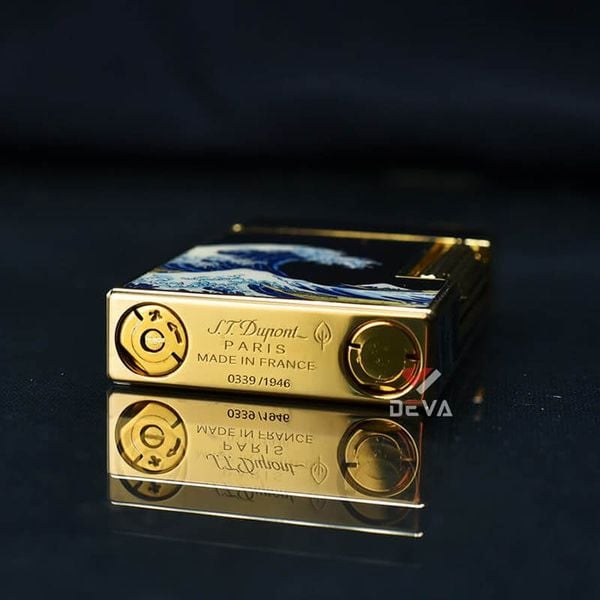 Dupont Hồng Kông Sơn Mài Chủ Đề Bức Tranh Sóng Lừng Ở Kanagawa D213