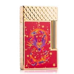 Dupont Hồng Kông Sơn Mài Chủ Đề Rồng Châu Á D126