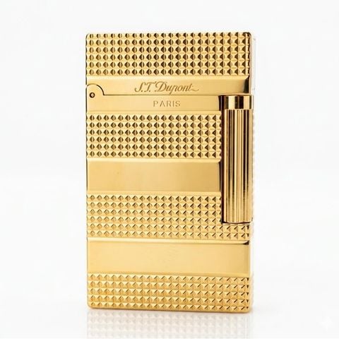 Bật lửa Dupont kẻ ô vuông ngang D72