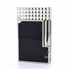 Bật lửa ST Dupont sơn mài nắp vân vuông  D179