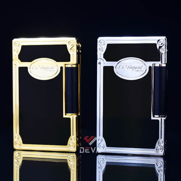 Dupont Sơn Mài Đen Viền Hoa Văn Phục Hưng Cổ Điển D195