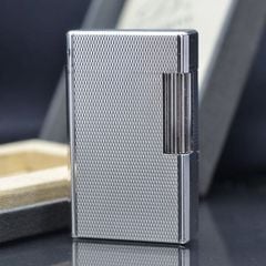 S.T. Dupont Ligne 1 (1 Lỗ) – Bọc Vàng 20 Microns – Họa Tiết Vân Kim Cương Nhỏ Diamond Head DPH70
