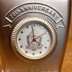 Zippo Để Bàn Kỷ Niệm 70 Năm (1932-2002) - Phiên Bản Giới Hạn Limited Edition - Tích Hợp Đồng Hồ Nhật Bản C77