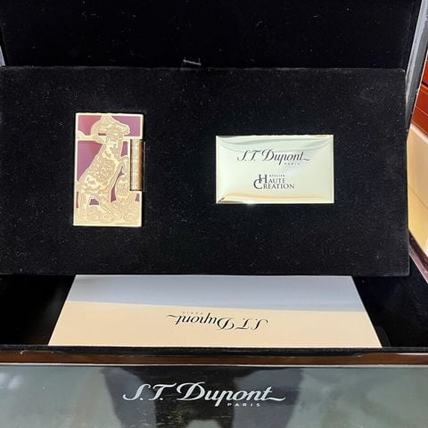 Bật Lửa S.T. Dupont Line 2 Year of the Goat 2015 – Dê Vàng Giới Hạn 888 Chiếc
