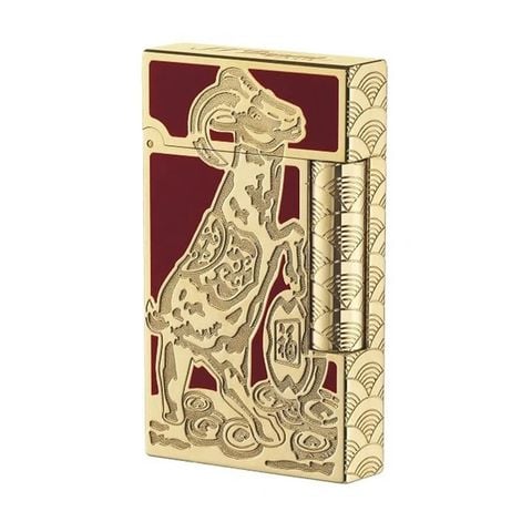 Bật Lửa S.T. Dupont Line 2 Year of the Goat 2015 – Dê Vàng Giới Hạn 888 Chiếc